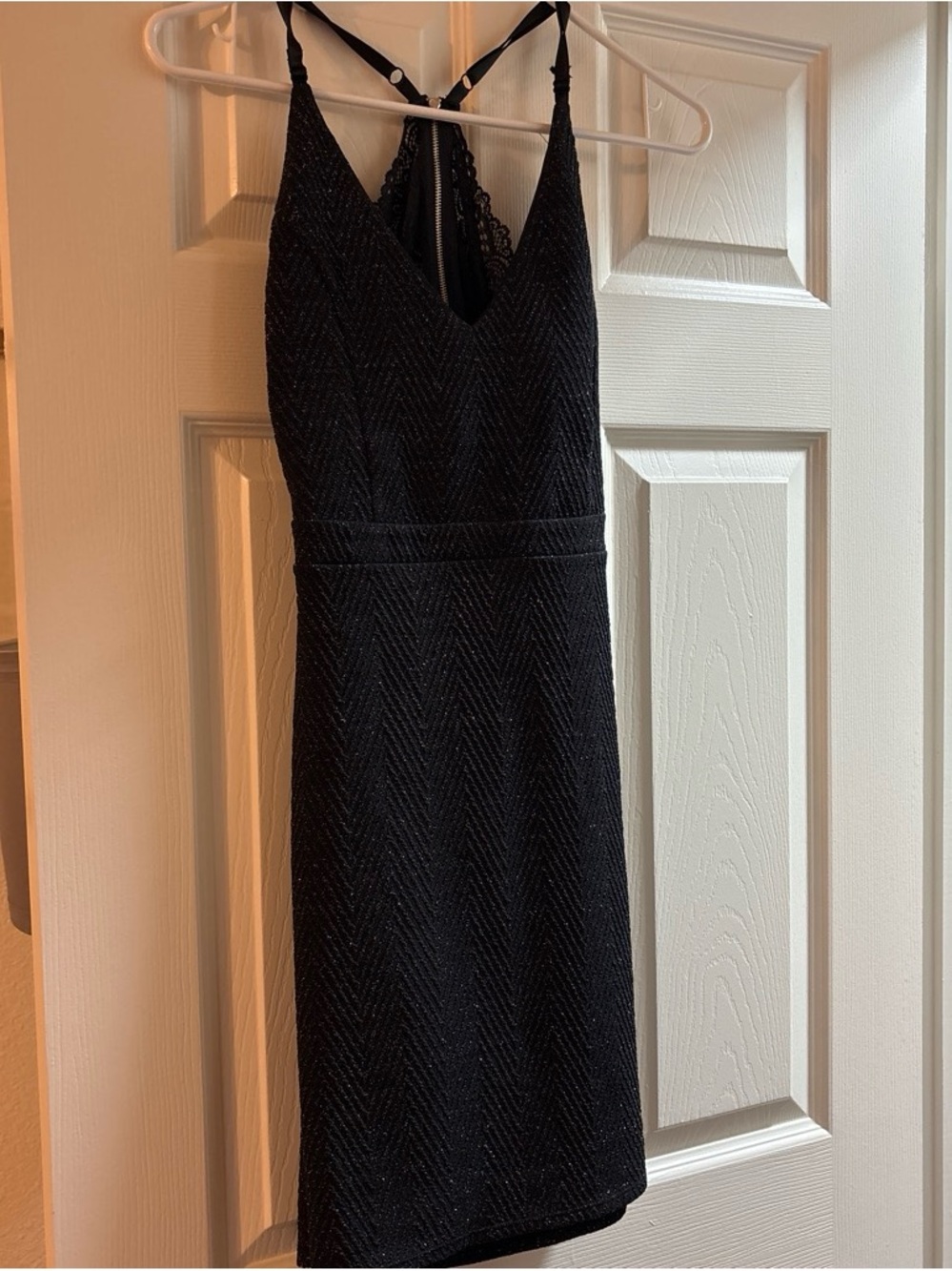 Nwt black sparkly mini dress